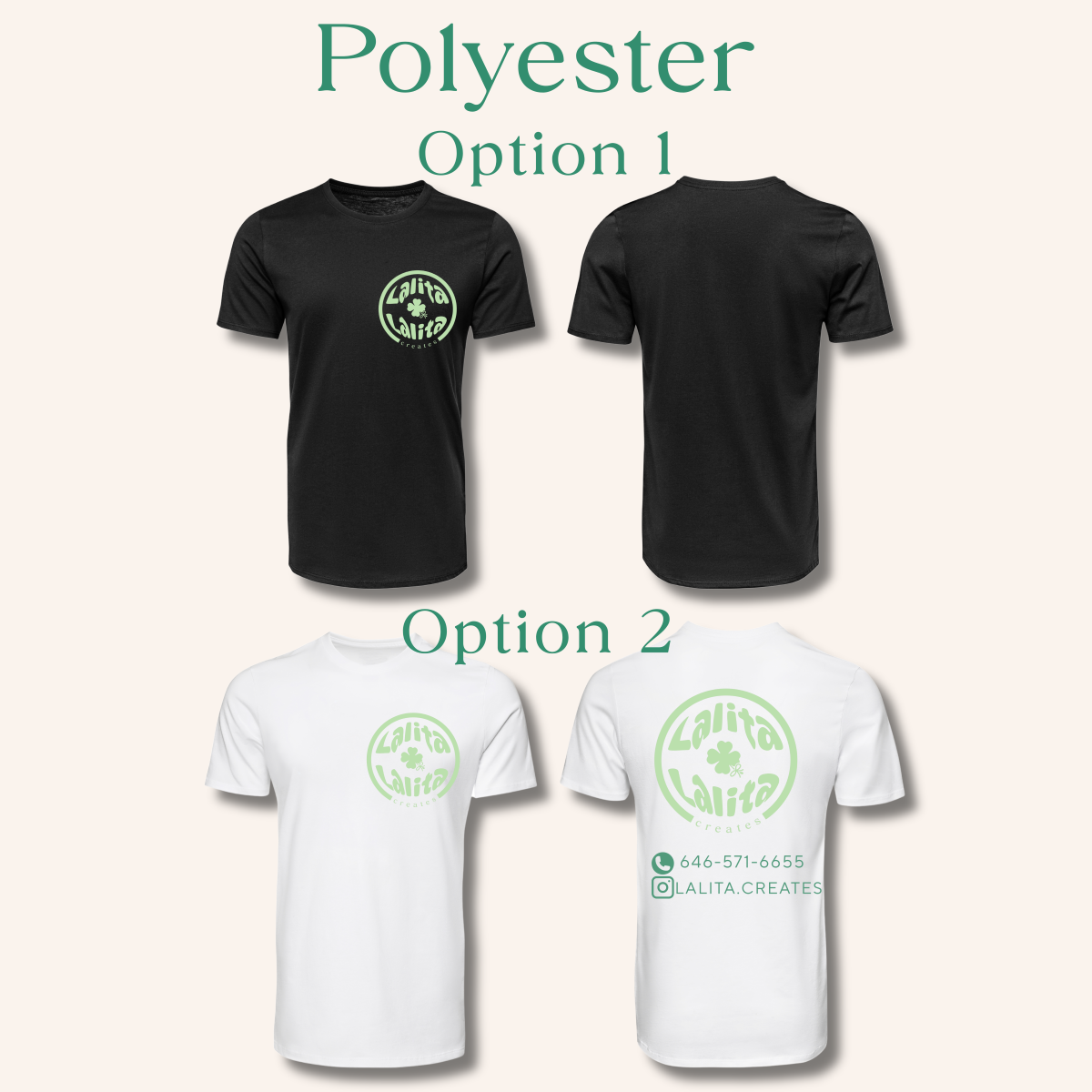 Polyester T-Shirts – Branded Design