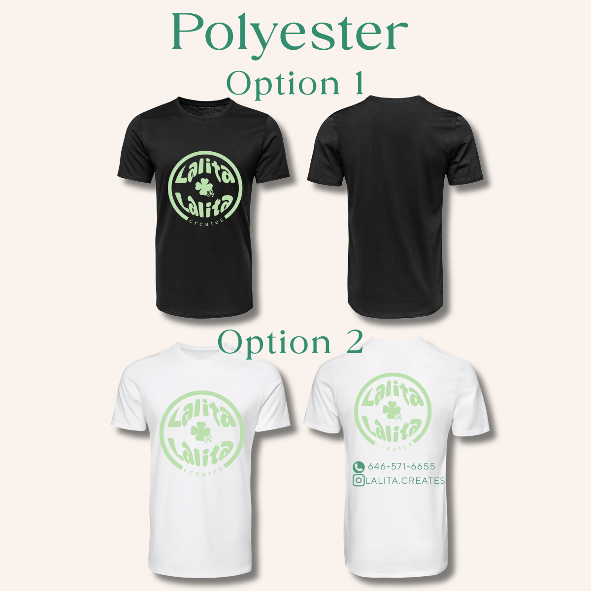 Polyester T-Shirts – Branded Design