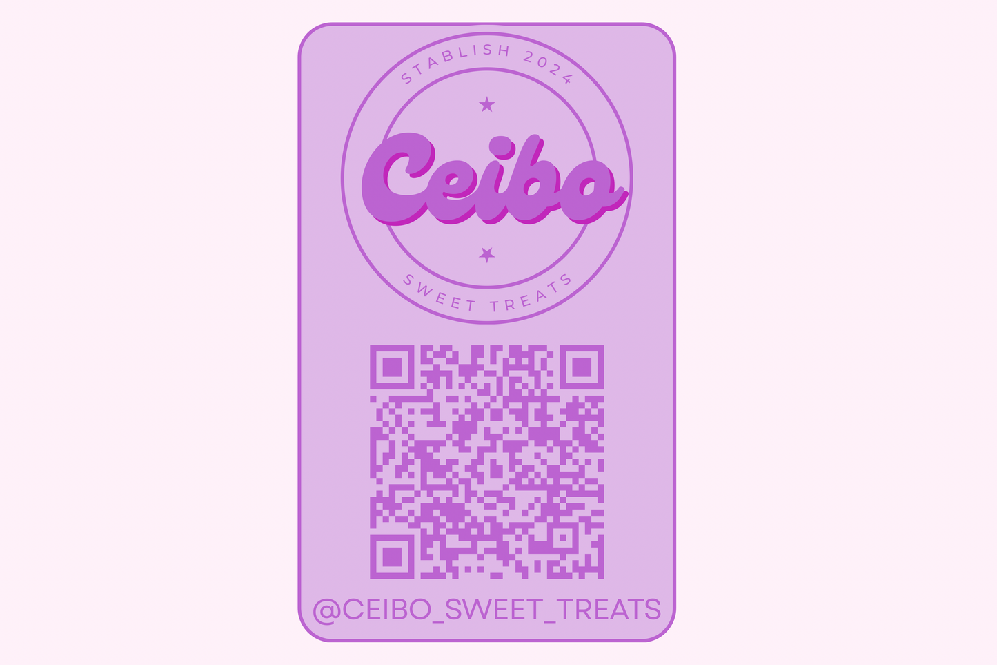 Custom QR Code Sticker – With Logo