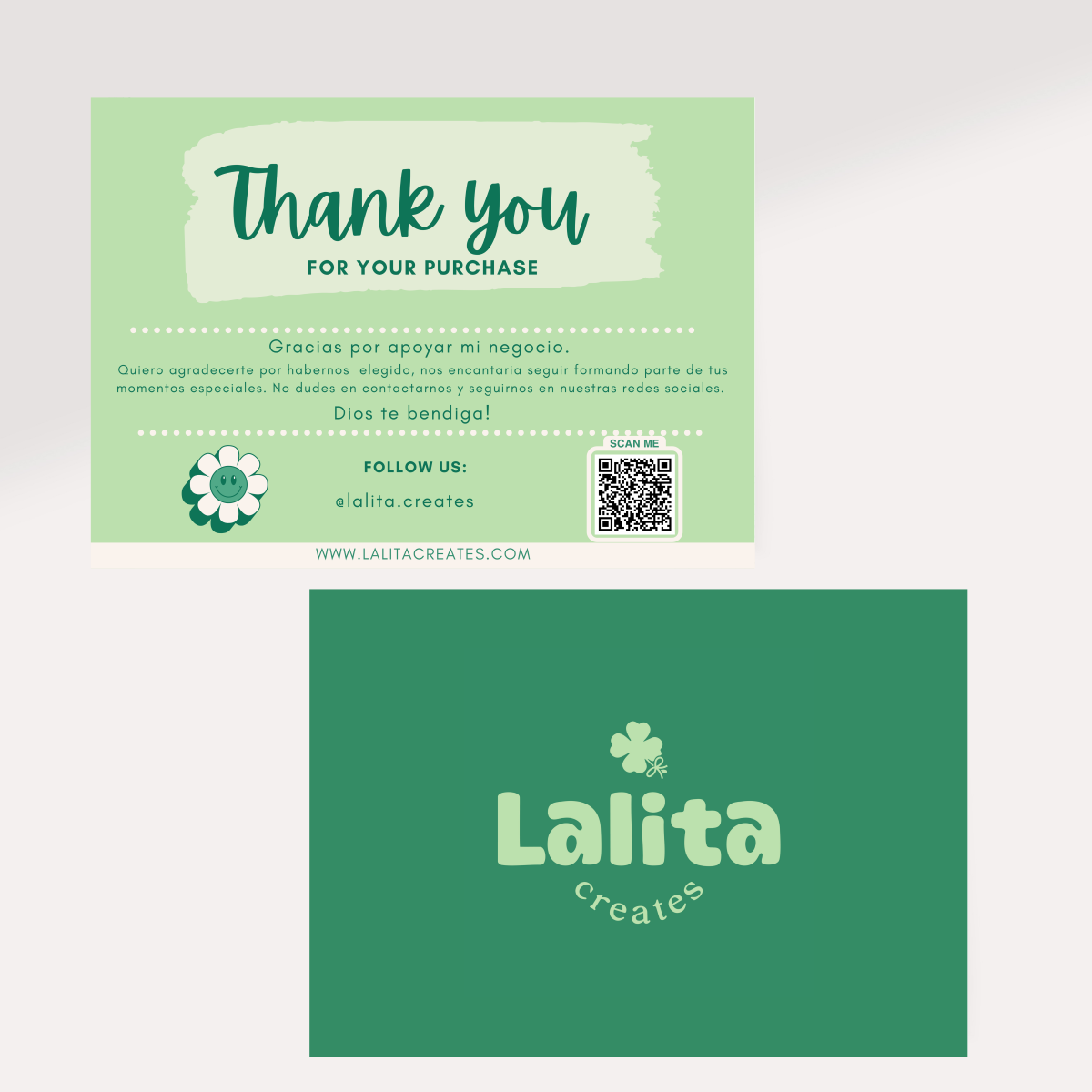 Thank you cards