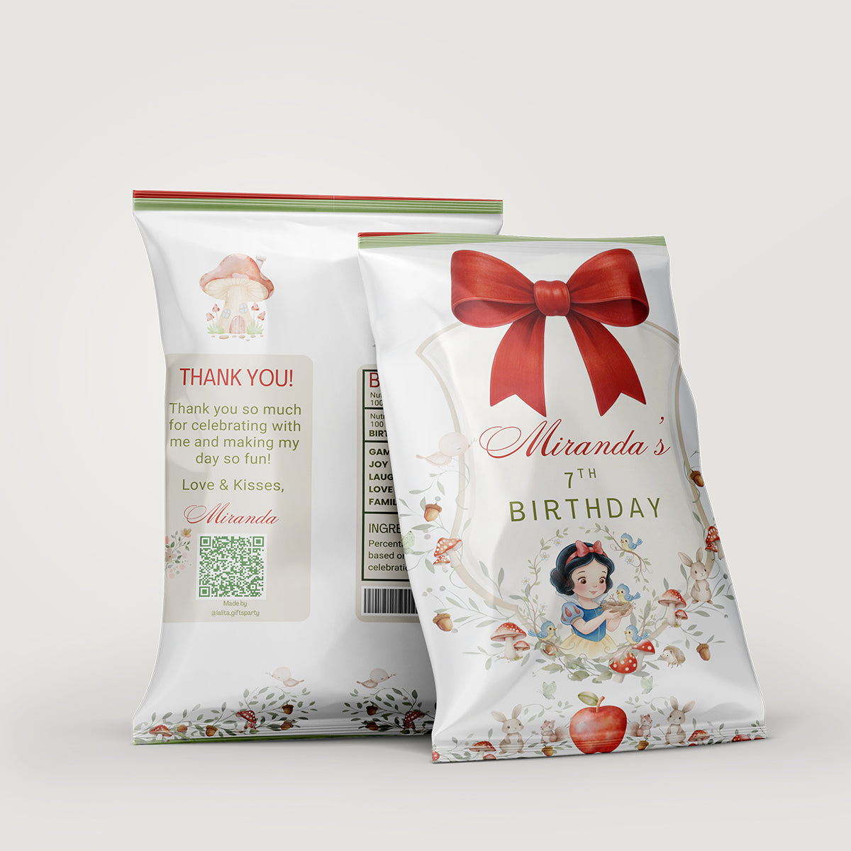 Custom party bags