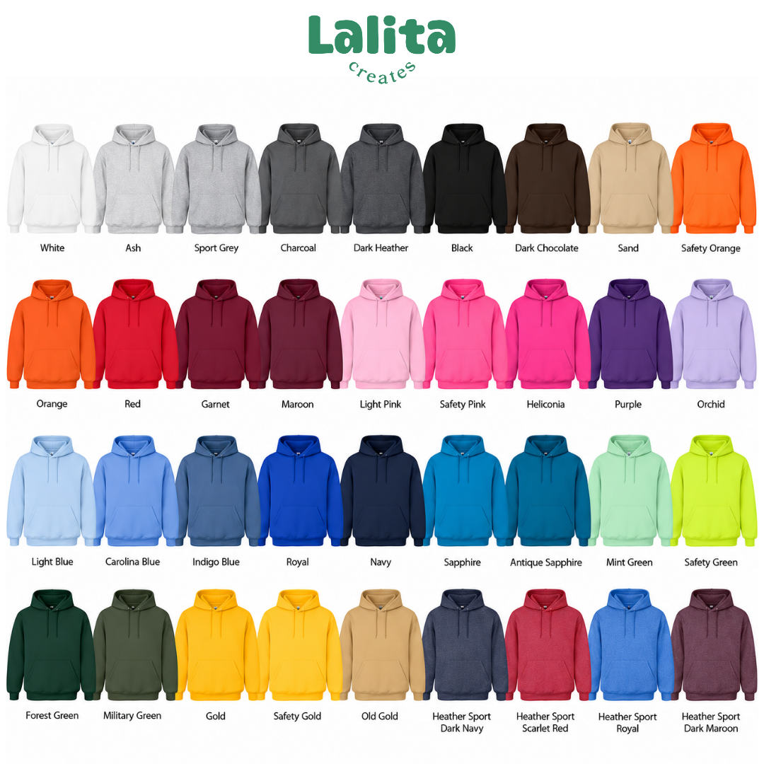 Baker personalized Hoodie Gildan Heavy Blend