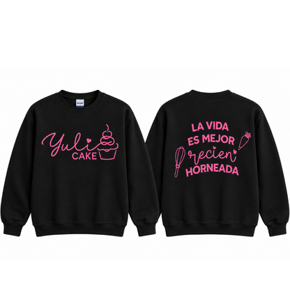 Baker personalized Crewneck Gildan Heavy Blend