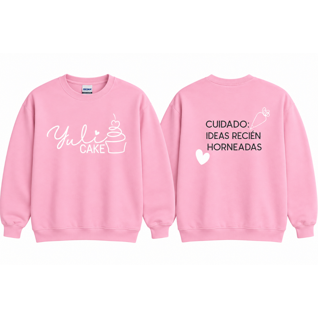 Baker personalized Crewneck Gildan Heavy Blend
