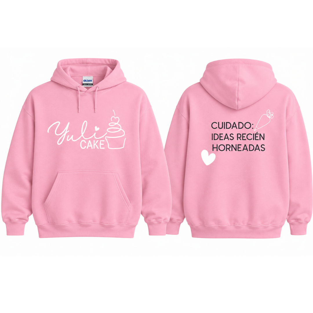 Baker personalized Hoodie Gildan Heavy Blend