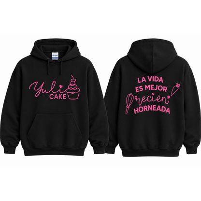 Baker personalized Hoodie Gildan Heavy Blend