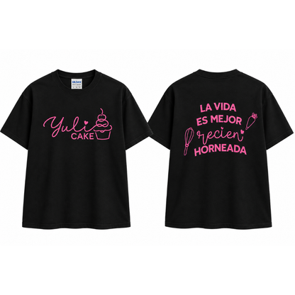 Baker personalized T-shirt Gildan Heavy Cotton