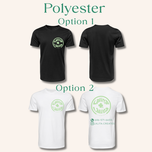 Polyester  T-Shirts – Branded Design