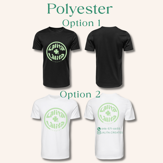 Polyester  T-Shirts – Branded Design