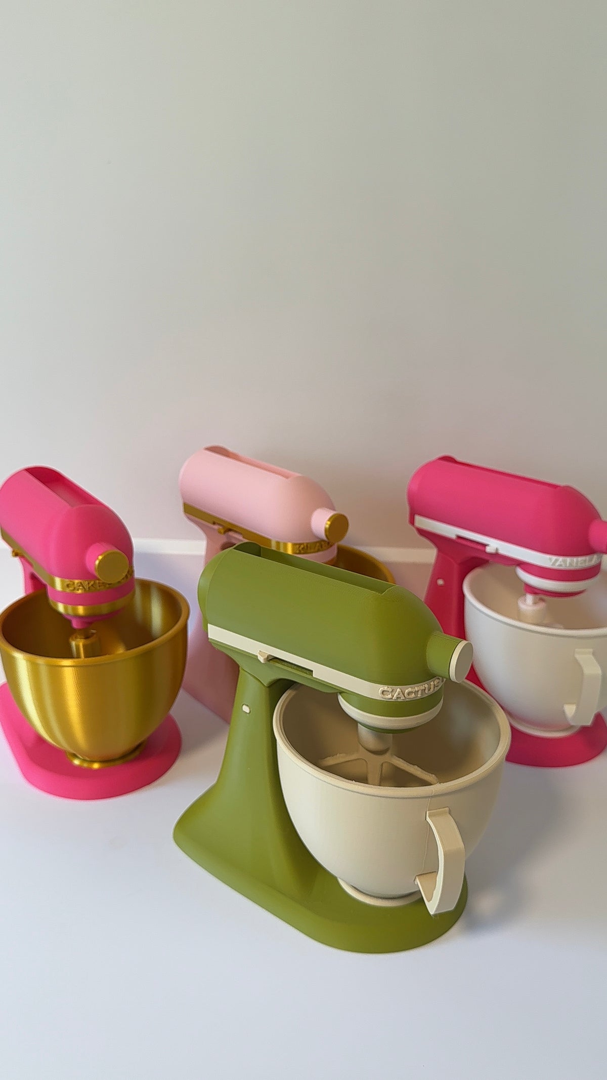 Mini Stand Mixer Business Card Holder