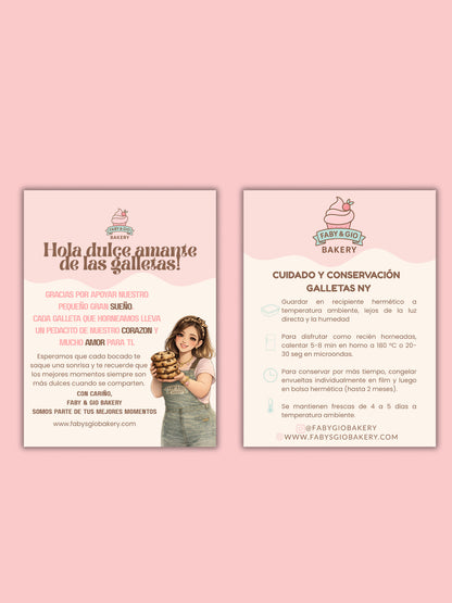 Bakery Thank you cards