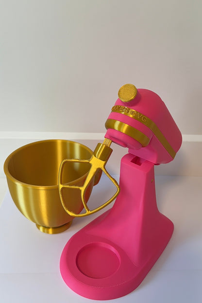 Mini Stand Mixer Business Card Holder