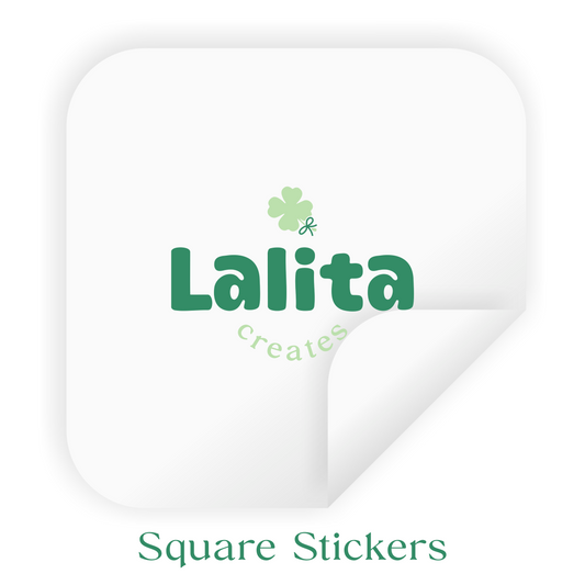 Custom Square Stickers – Personalized With Your Logo