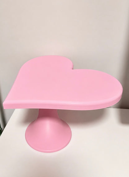 Soporte para pastel con forma de corazón 3D